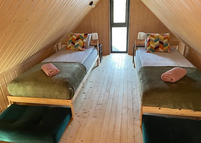 Сasa de vacaciones Ostoja Całoroczny Z Balią Radkow